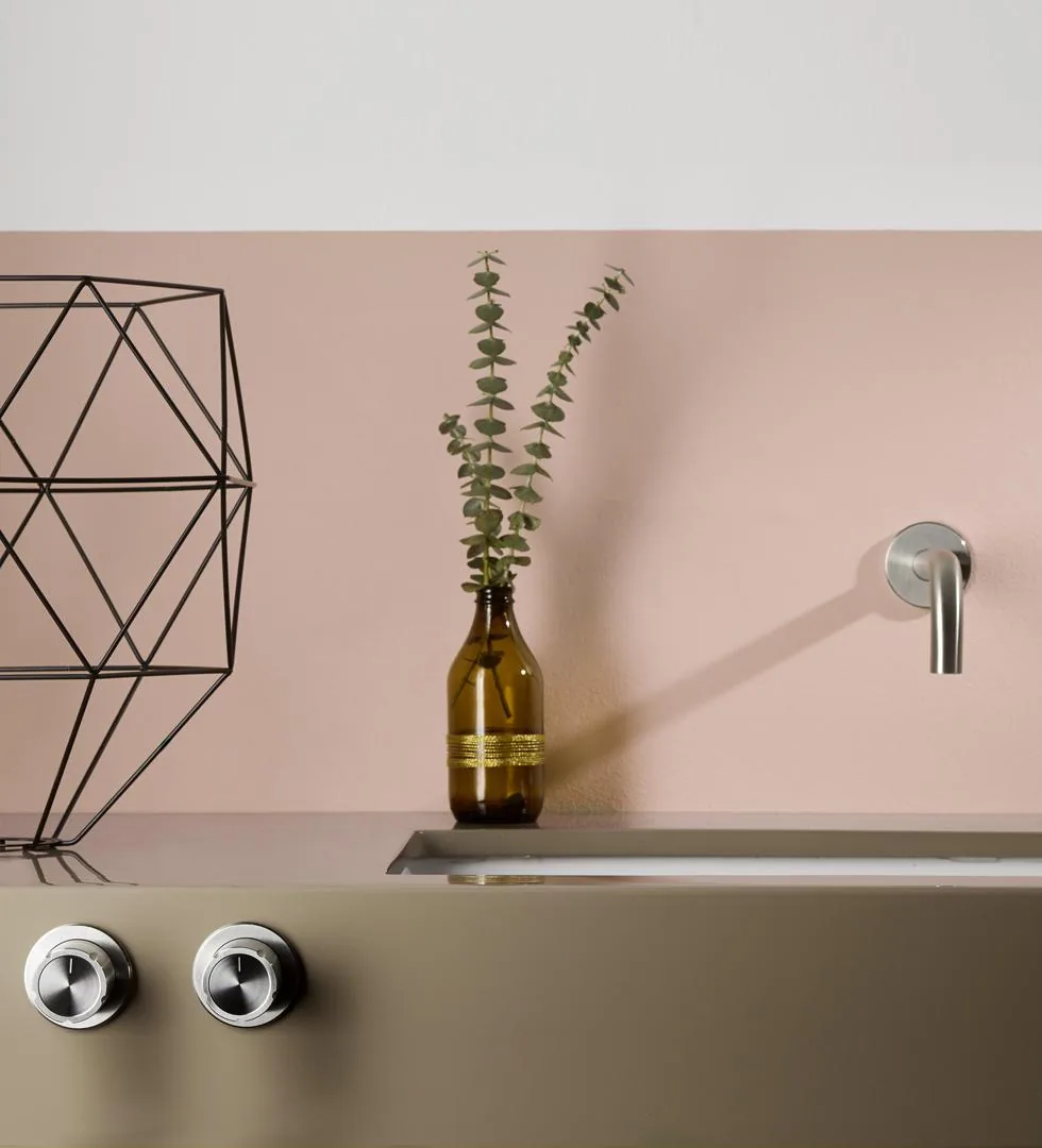 Accordo Wall Mounted Basin Spout 180mm With Remote Controls