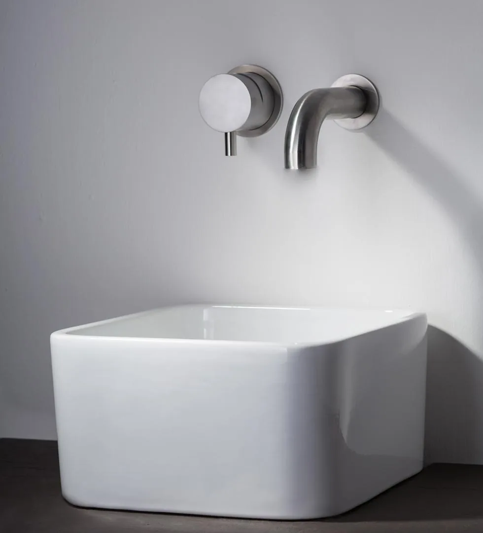 Portata Wall Mounted Bath Set, Spout and Mixer, 40 mm Spout