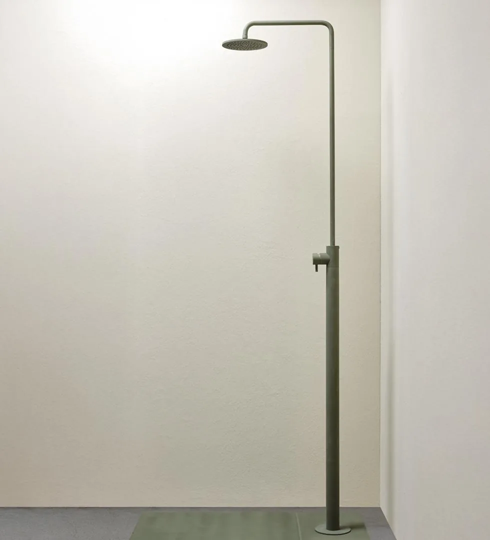 Limpido Floor Standing Shower Column with Mixer and Head