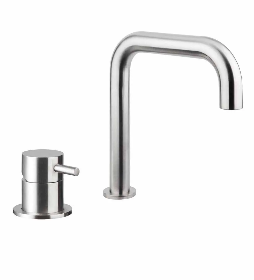 Limpido Two Piece Deck Set for Basin, Mixer and Spout