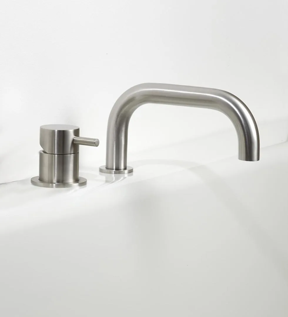 Limpido Deck Mounted Bathtub Mixer and Spout Set