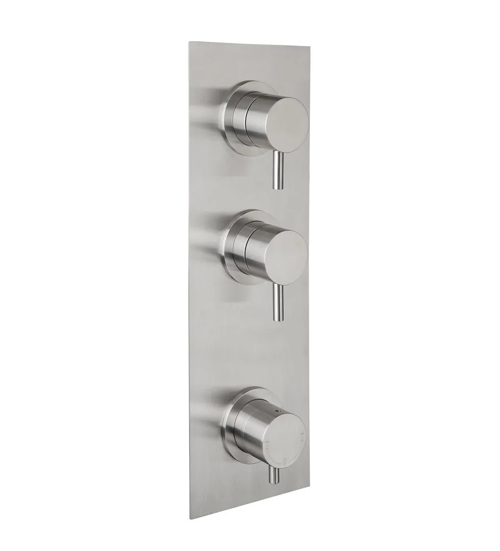 Limpido Half Inch Thermostatic Set with Two Shut-Off Valves