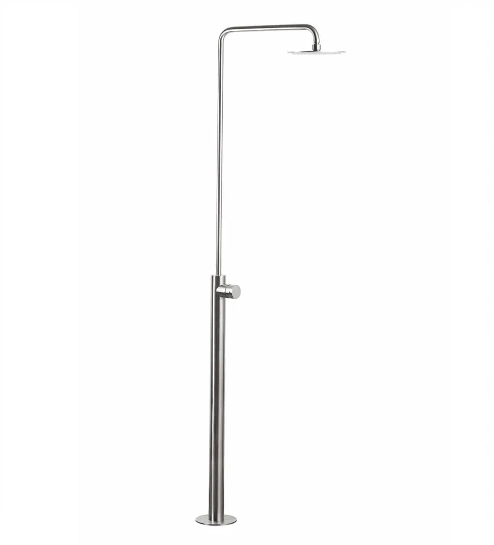 Sospenso Freestanding Shower Column With Overhead Head