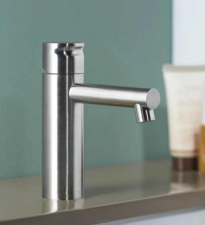 Sospenso Deck Mounted Bath Mixer With Open Drain