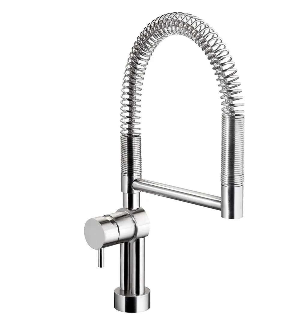 Flutto Single Lever Kitchen Sink Mixer With 360 Swivel Spout
