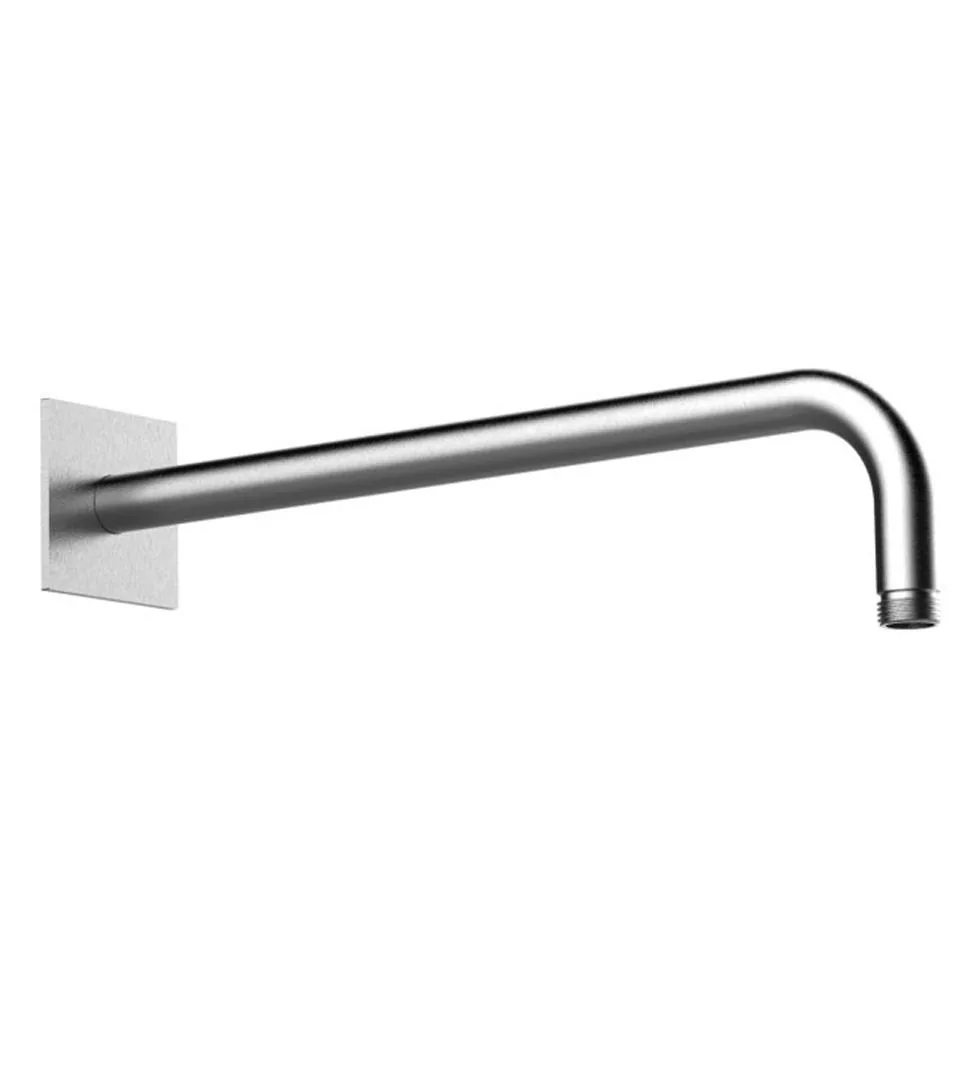 Terme 400 mm Horizontal Shower Arm, Square Plate